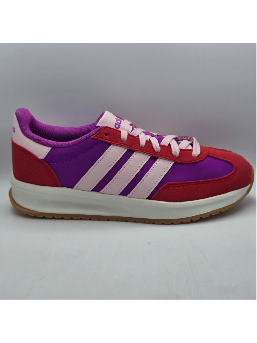 Women's Adidas Runs 70 Sneakers Purple and Red women's 6